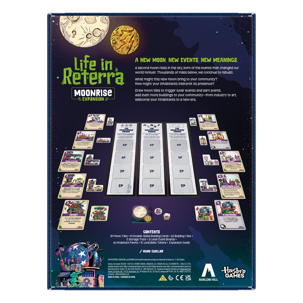 Life in Reterra Expansión del Juego de Mesa Moonrise *Edición Inglés* - Z POP Toys