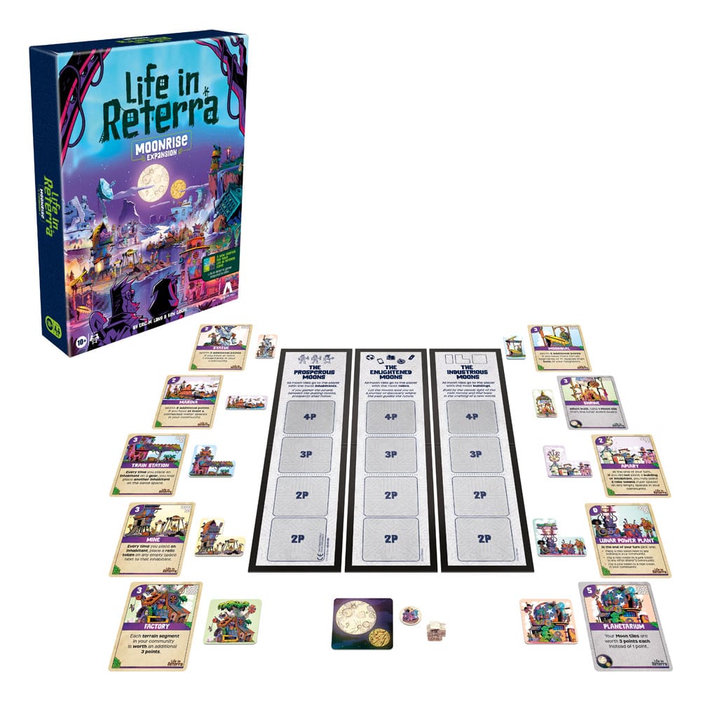 Life in Reterra Expansión del Juego de Mesa Moonrise *Edición Inglés* - Z POP Toys