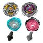 Colaboración Beyblade X and Transformers , Bumblebee 3-60GP vs. Shockwave 5-80O