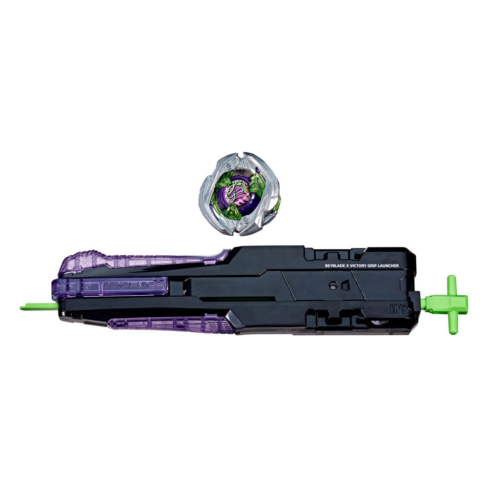 Beyblade X, Set de lanzador Victory Grip - Z POP Toys