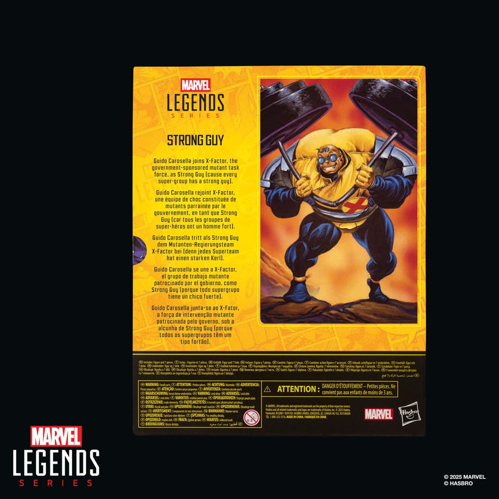X-Factor Marvel Legends Figura Strong Guy 15 cm