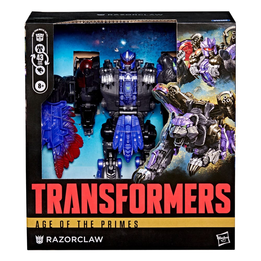 Transformers Age of the Primes Leader Class Figura Razorclaw 19 cm