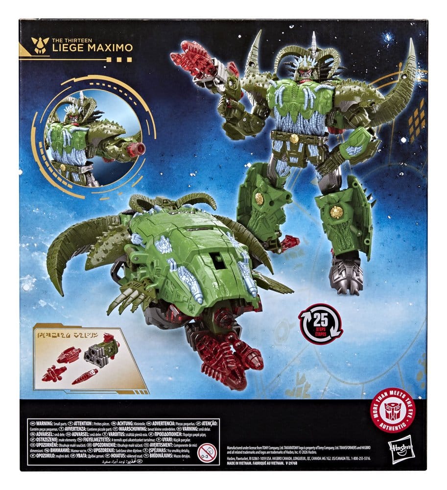 Transformers Age of the Primes Leader Class Figura The Thirteen: Liege Maximo 22 cm