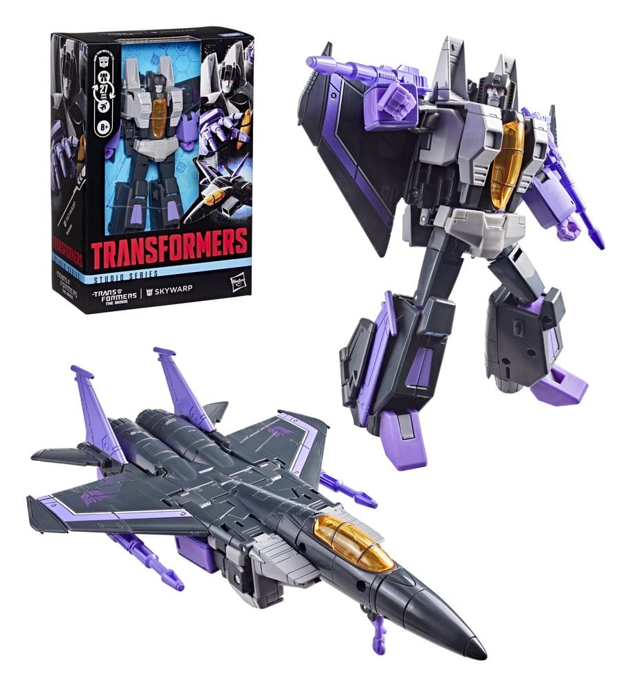 The Transformers: The Movie Studio Series Voyager Class Figura Skywarp 17 cm