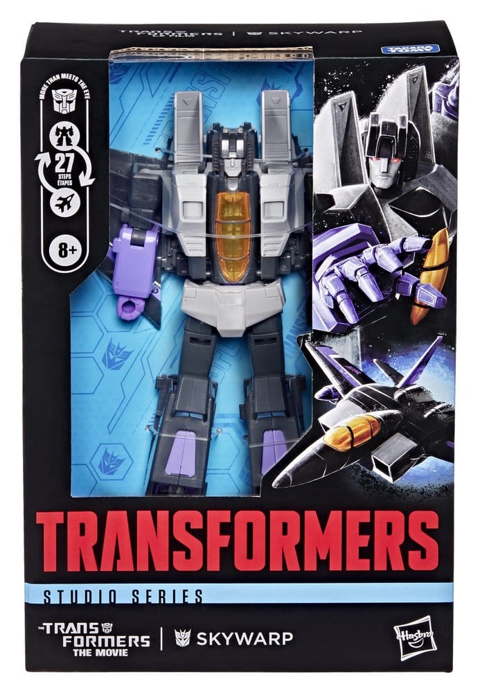 The Transformers: The Movie Studio Series Voyager Class Figura Skywarp 17 cm