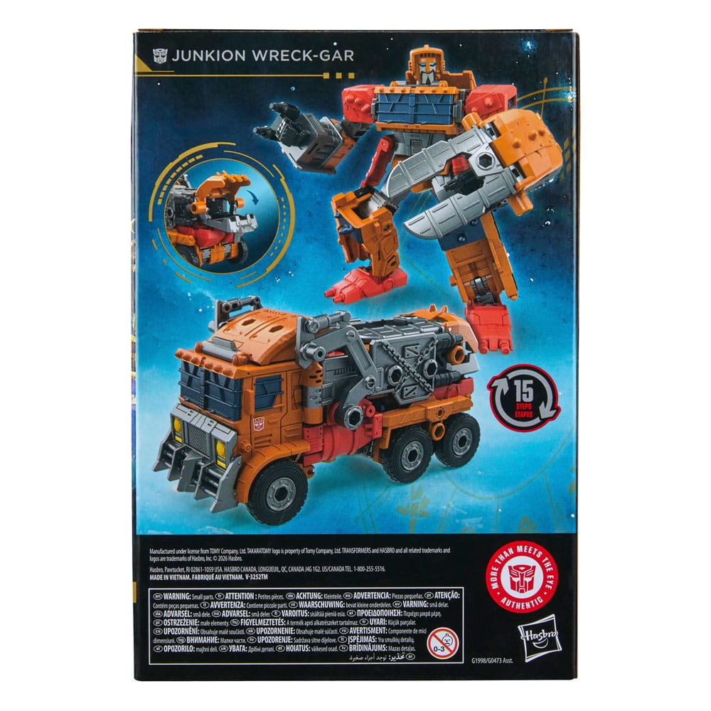 Transformers Age of the Primes Voyager Class Figura Junkion Wreck-Gar 18 cm - Z POP Toys