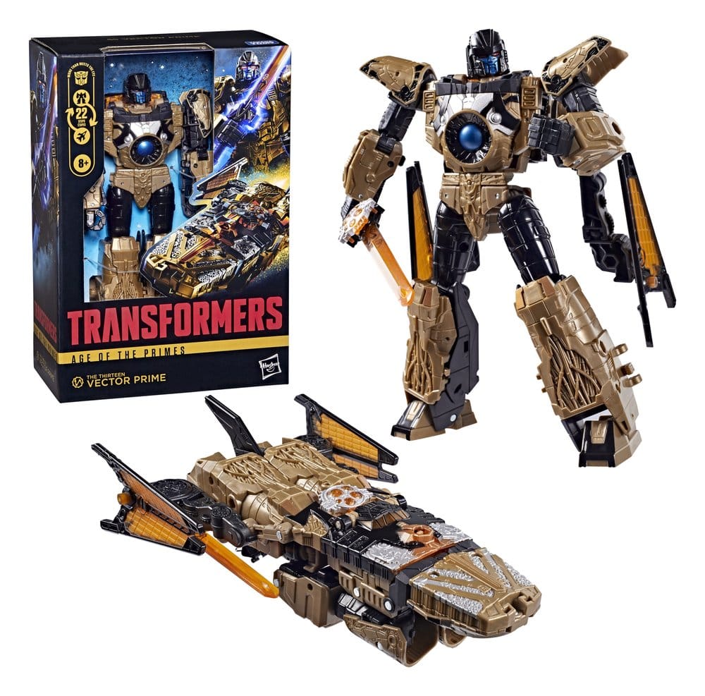 Transformers Age of the Primes Voyager Class Figura The Thirteen Vector Prime 18 cm