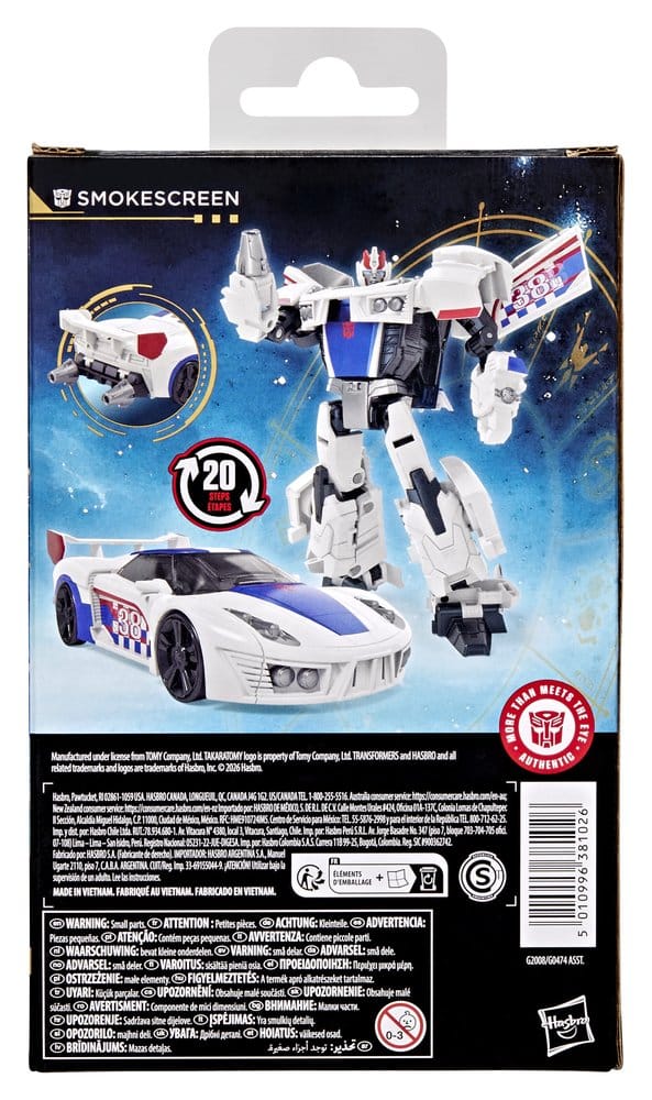 Transformers Age of the Primes Deluxe Class Figura Smokescreen 13 cm