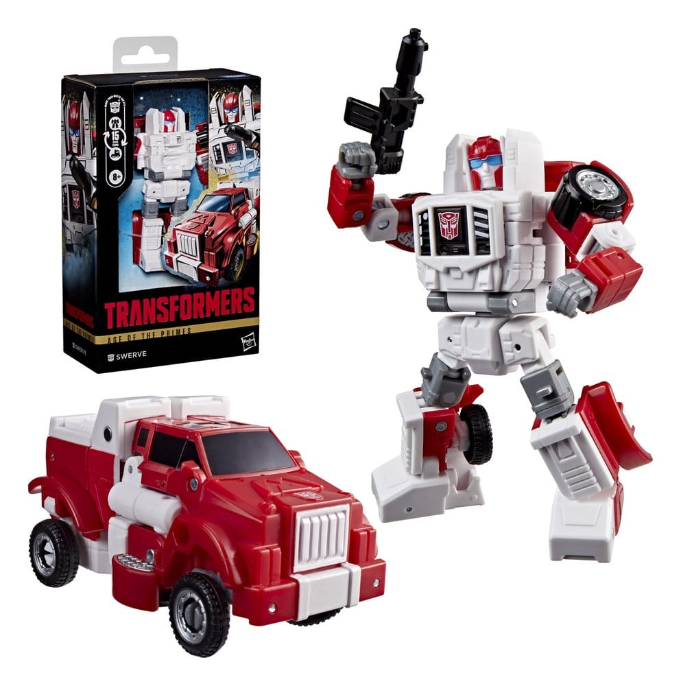 Transformers Age of the Primes Deluxe Class Figura Swerve 11 cm