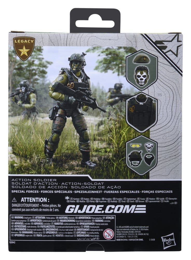G.I. Joe Classified Series Legacy Collection Figura Action Soldier - Special Forces 15 cm