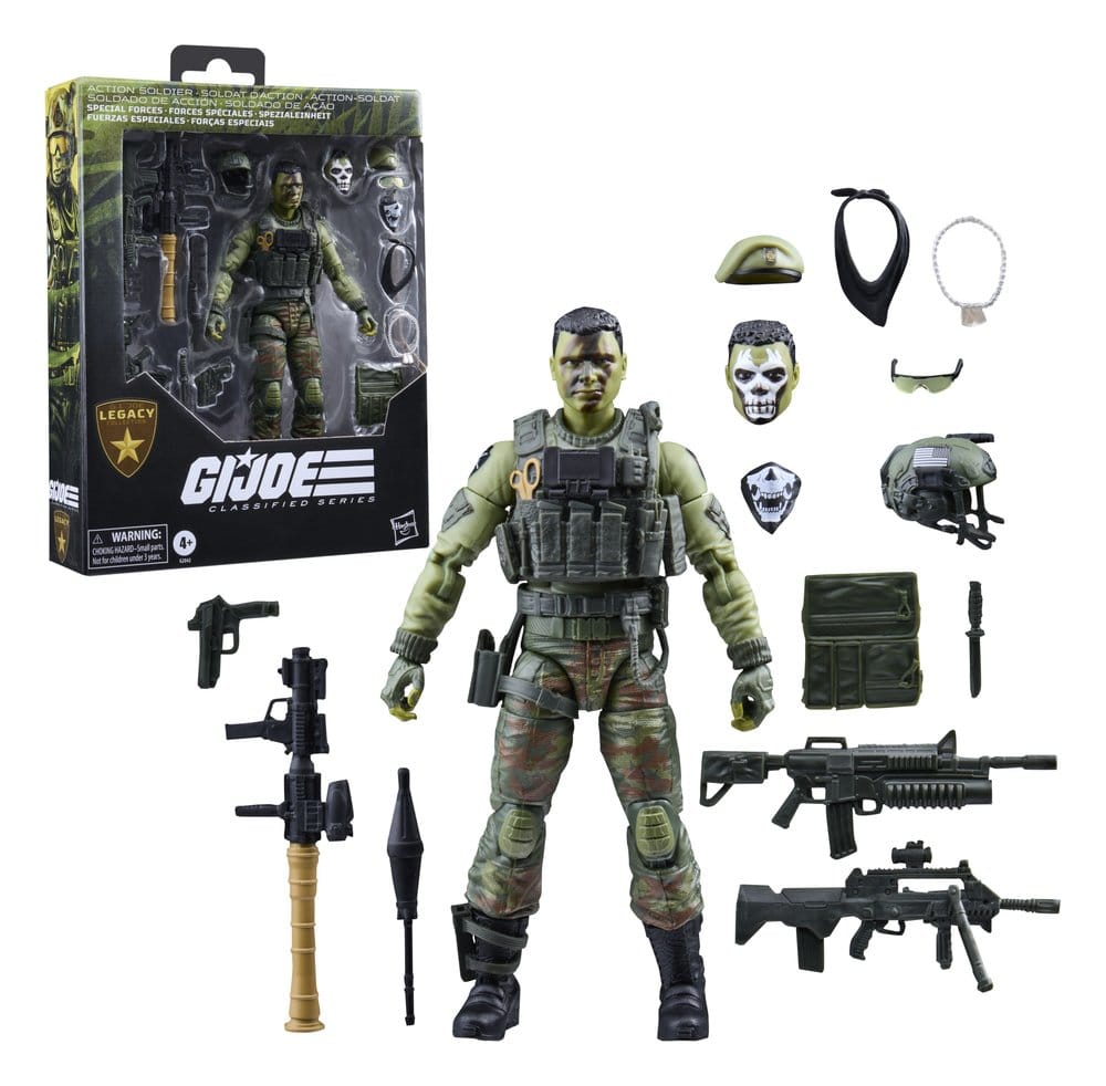 G.I. Joe Classified Series Legacy Collection Figura Action Soldier - Special Forces 15 cm