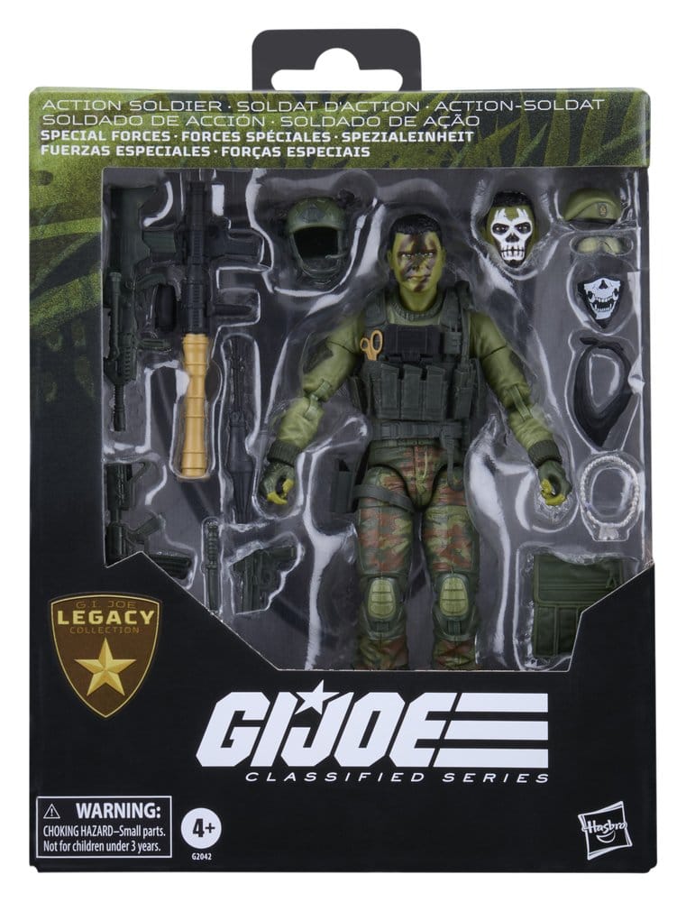G.I. Joe Classified Series Legacy Collection Figura Action Soldier - Special Forces 15 cm