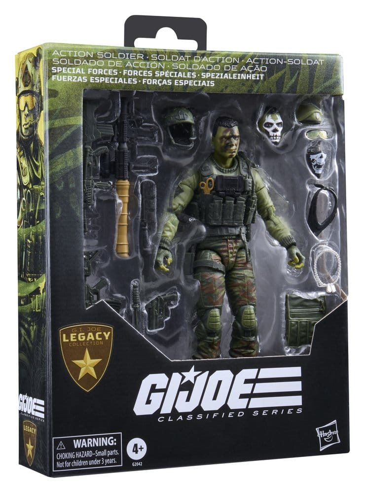 G.I. Joe Classified Series Legacy Collection Figura Action Soldier - Special Forces 15 cm