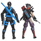 G.I. Joe Classified Series Pack de 2 Figuras Snake Eyes & Kim "Jinx" Arashikage 15 cm