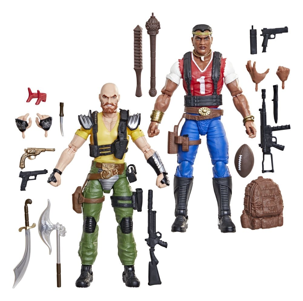 G.I. Joe Classified Series Pack de 2 Figuras #193 David "Red Dog" Taputapu & Varujan "Taurus" Ayvazyan 15 cm