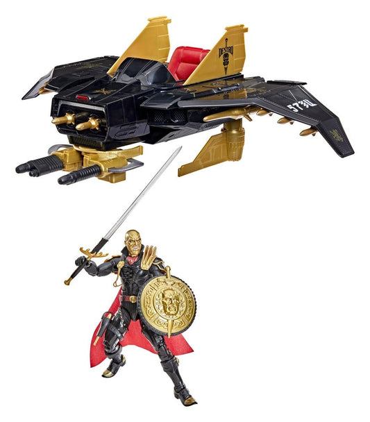 G.I. Joe Classified Series Figura y Vehículo Set #203 Destro & Iron Grenadier Despoiler 15 cm