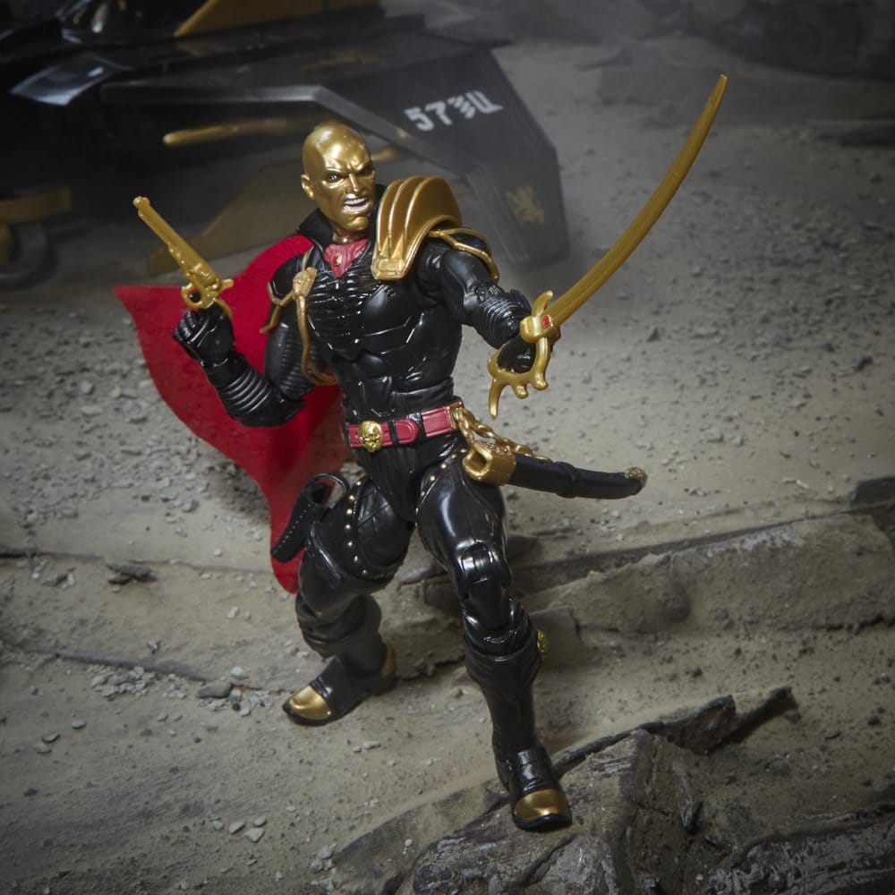 G.I. Joe Classified Series Figura y Vehículo Set #203 Destro & Iron Grenadier Despoiler 15 cm
