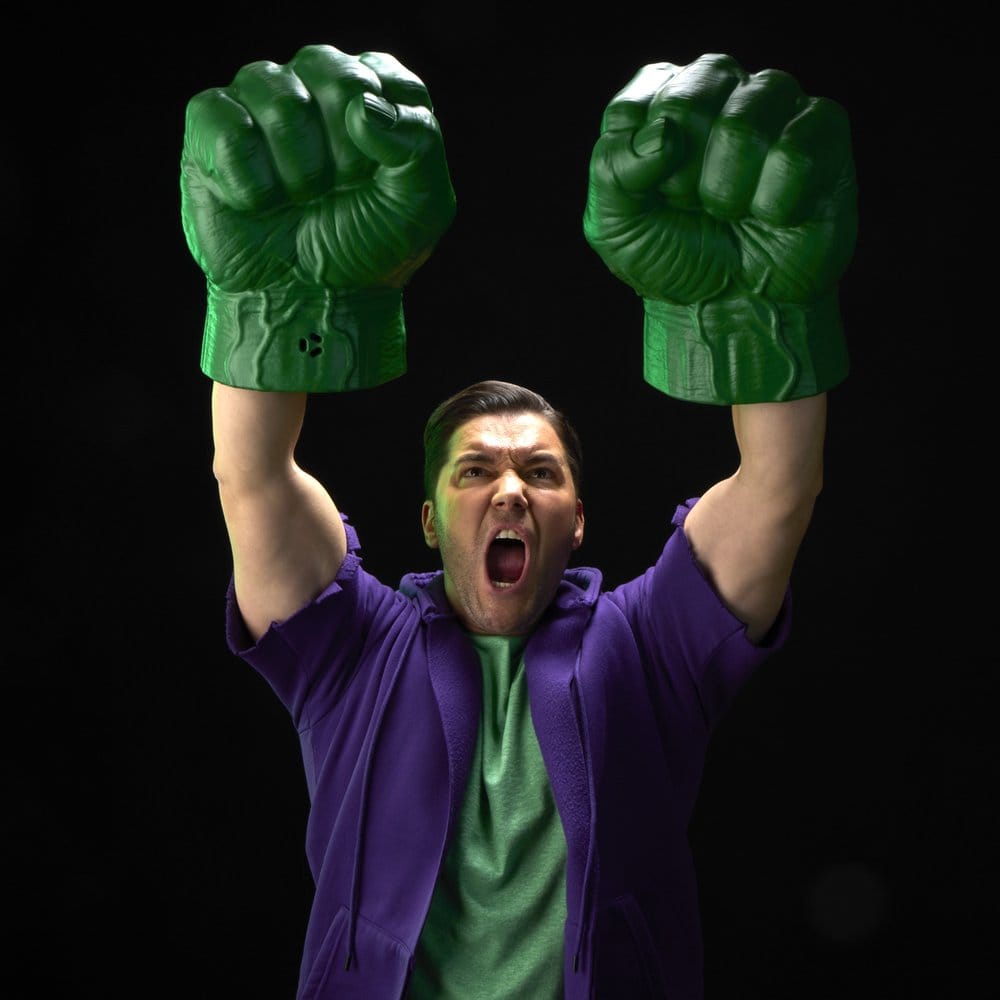 The Incredible Hulk Marvel Legends Puños Premium para Juego de Rol