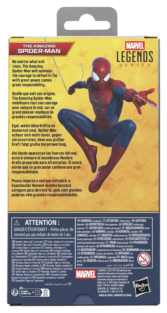 Spider-Man: No Way Home Marvel Legends Figura The Amazing Spider-Man 15 cm