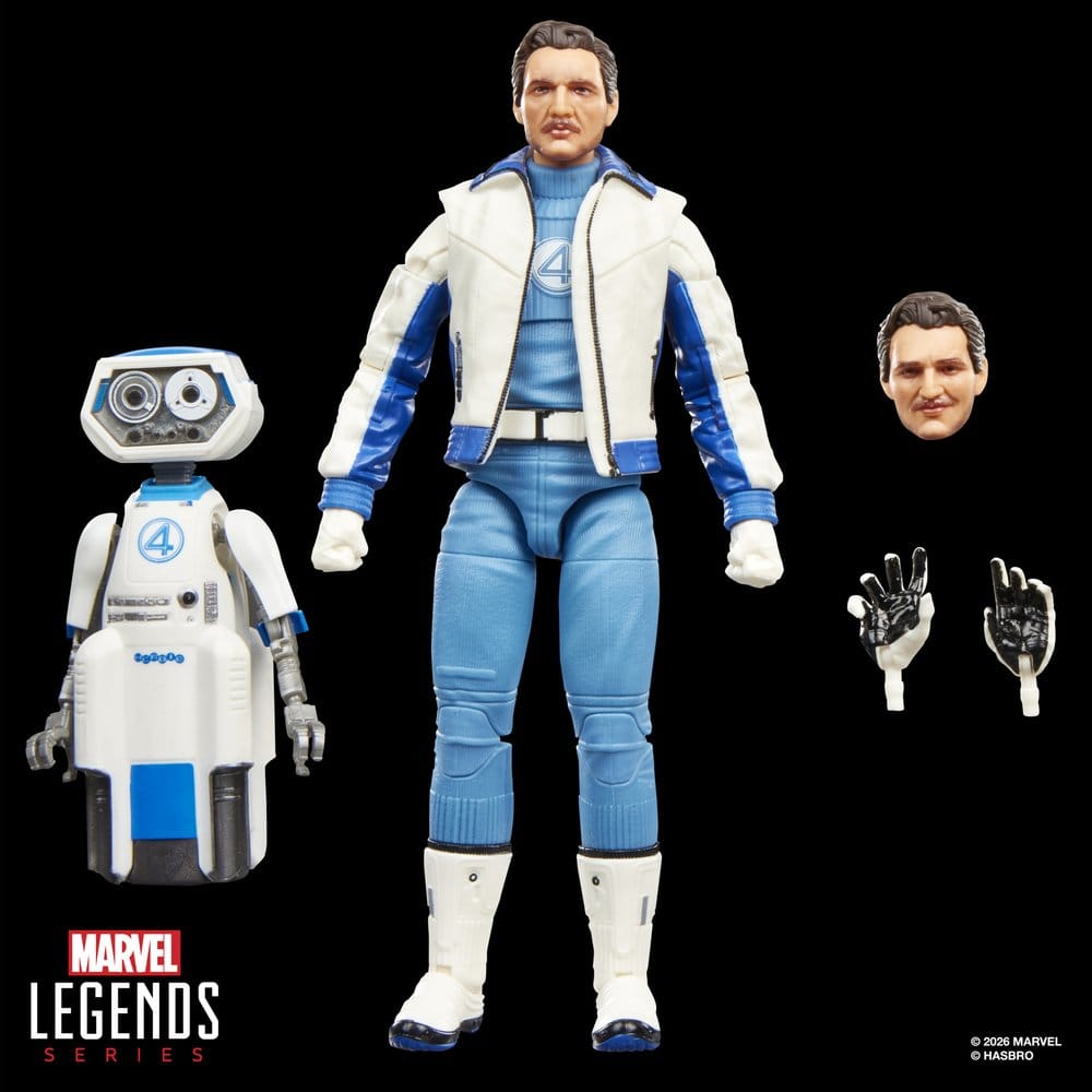 Avengers: Doomsday Marvel Legends Pack de 2 Figuras Mister Fantastic & Marvel's H.E.R.B.I.E. 15 cm