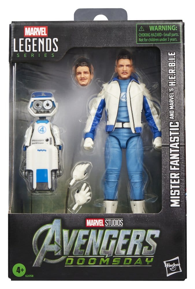 Avengers: Doomsday Marvel Legends Pack de 2 Figuras Mister Fantastic & Marvel's H.E.R.B.I.E. 15 cm