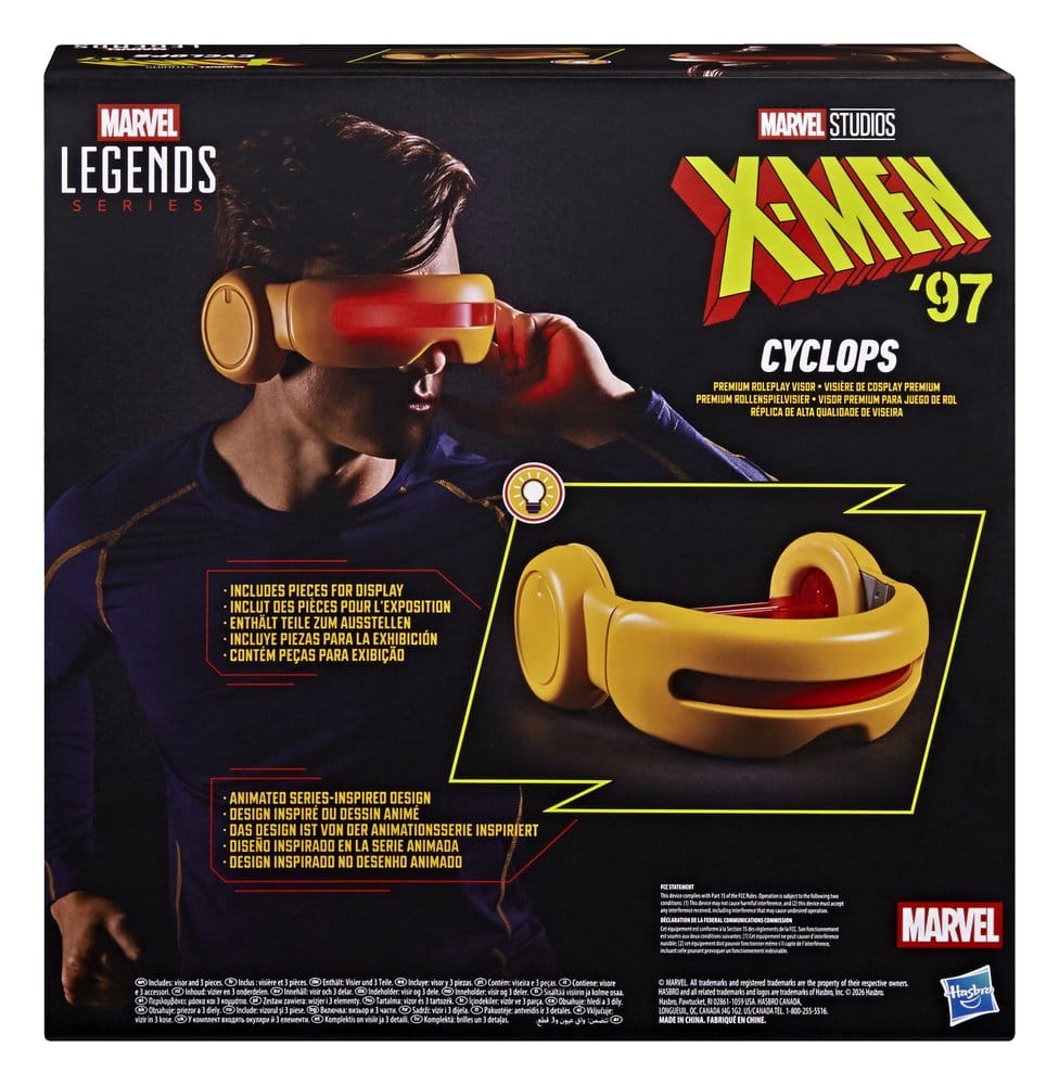 X-Men '97 Marvel Legends Réplica Juego de Rol Visor de Cyclops