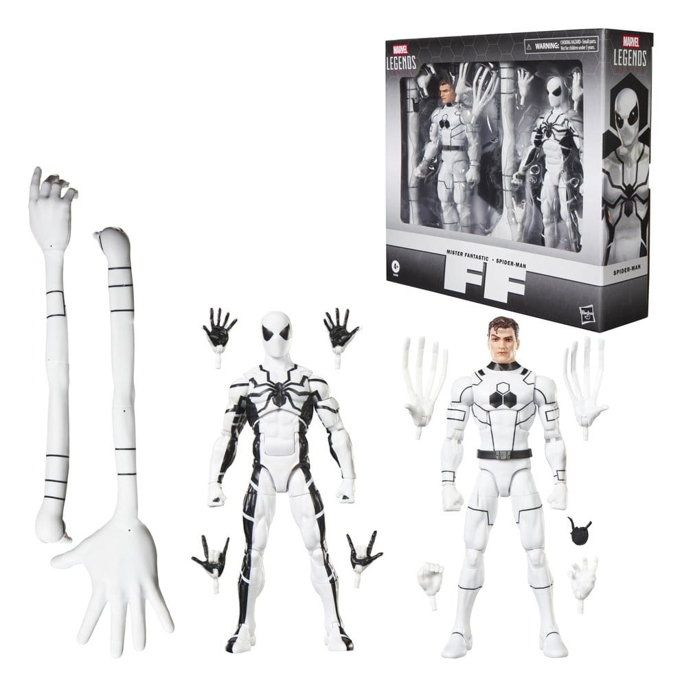 Future Foundation Marvel Legends Pack de 2 Figuras Mister Fantastic & Spider-Man 15 cm