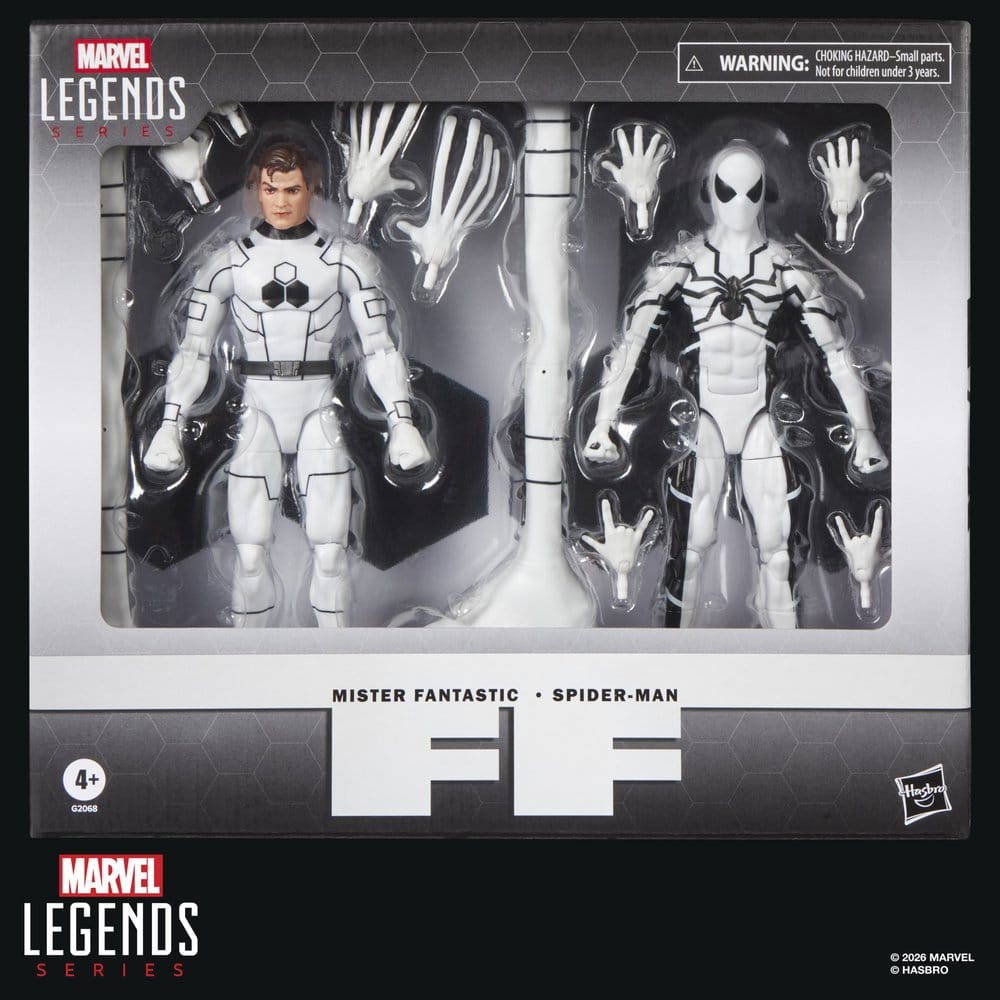 Future Foundation Marvel Legends Pack de 2 Figuras Mister Fantastic & Spider-Man 15 cm