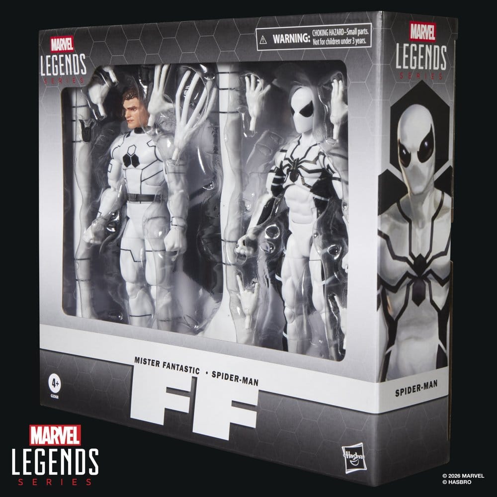 Future Foundation Marvel Legends Pack de 2 Figuras Mister Fantastic & Spider-Man 15 cm