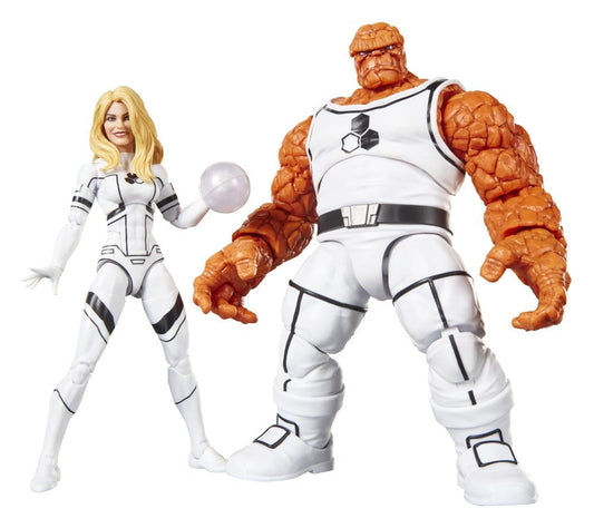 Future Foundation Marvel Legends Pack de 2 Figuras The Thing & Invisible Woman 15 cm