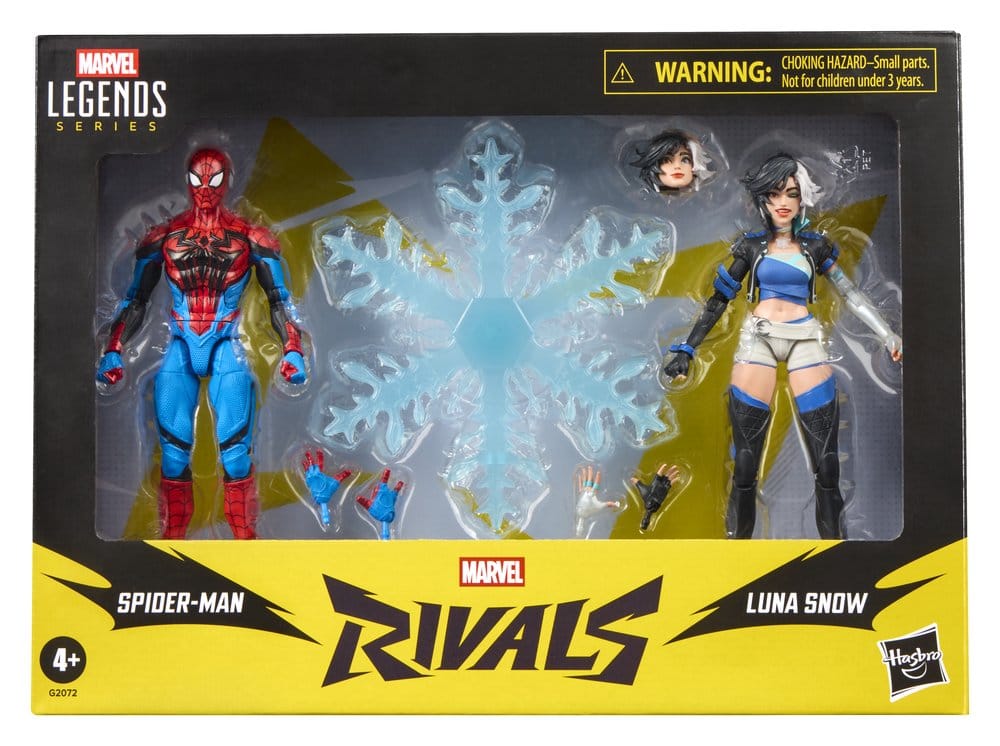 Marvel Rivals Marvel Legends Pack de 2 Figuras Spider-Man & Luna Snow 15 cm