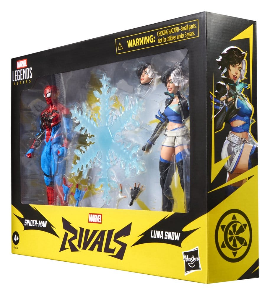 Marvel Rivals Marvel Legends Pack de 2 Figuras Spider-Man & Luna Snow 15 cm