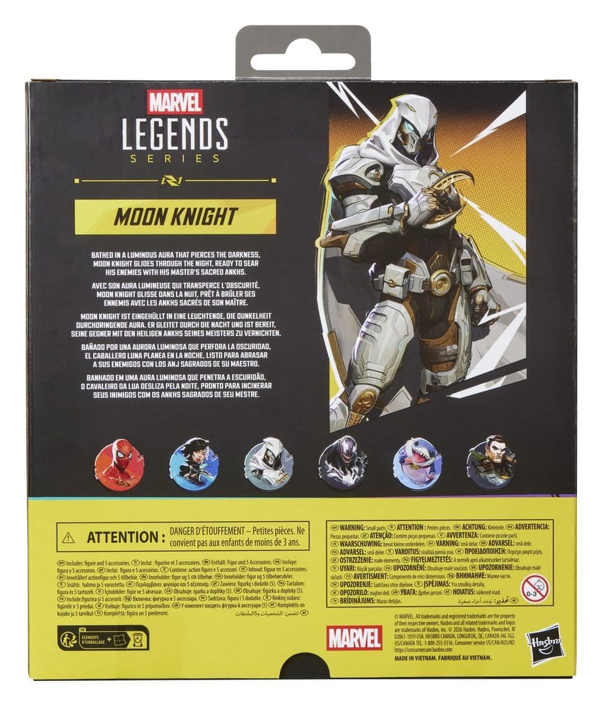 Marvel Rivals Marvel Legends Figura Moon Knight 15 cm