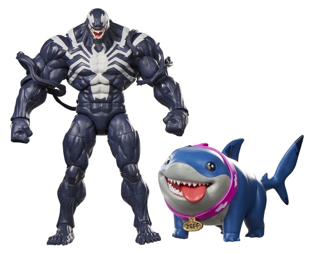 Marvel Rivals Marvel Legends Pack de 2 Figuras Venom & Jeff the Land Shark 15 cm