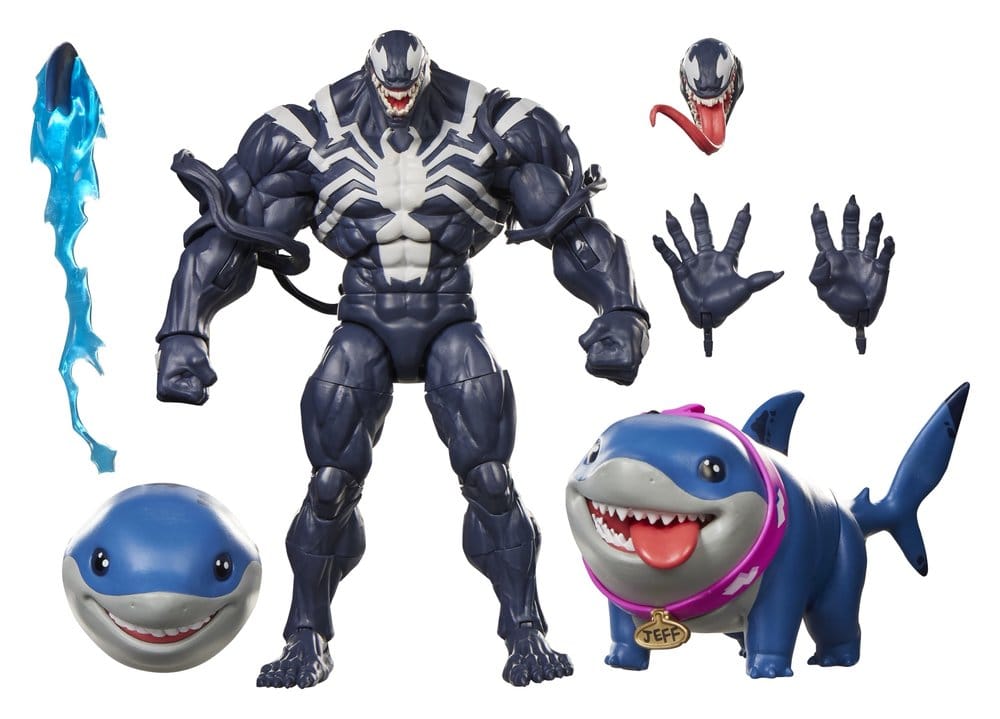 Marvel Rivals Marvel Legends Pack de 2 Figuras Venom & Jeff the Land Shark 15 cm