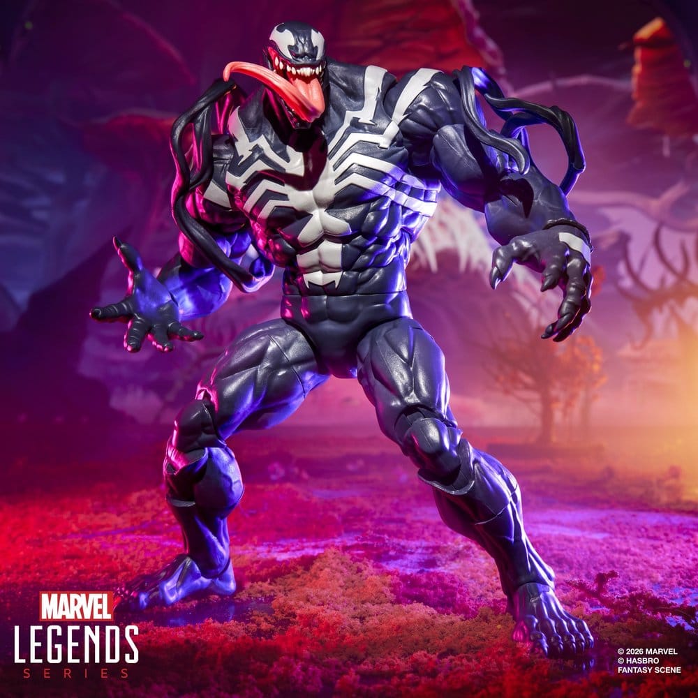 Marvel Rivals Marvel Legends Pack de 2 Figuras Venom & Jeff the Land Shark 15 cm