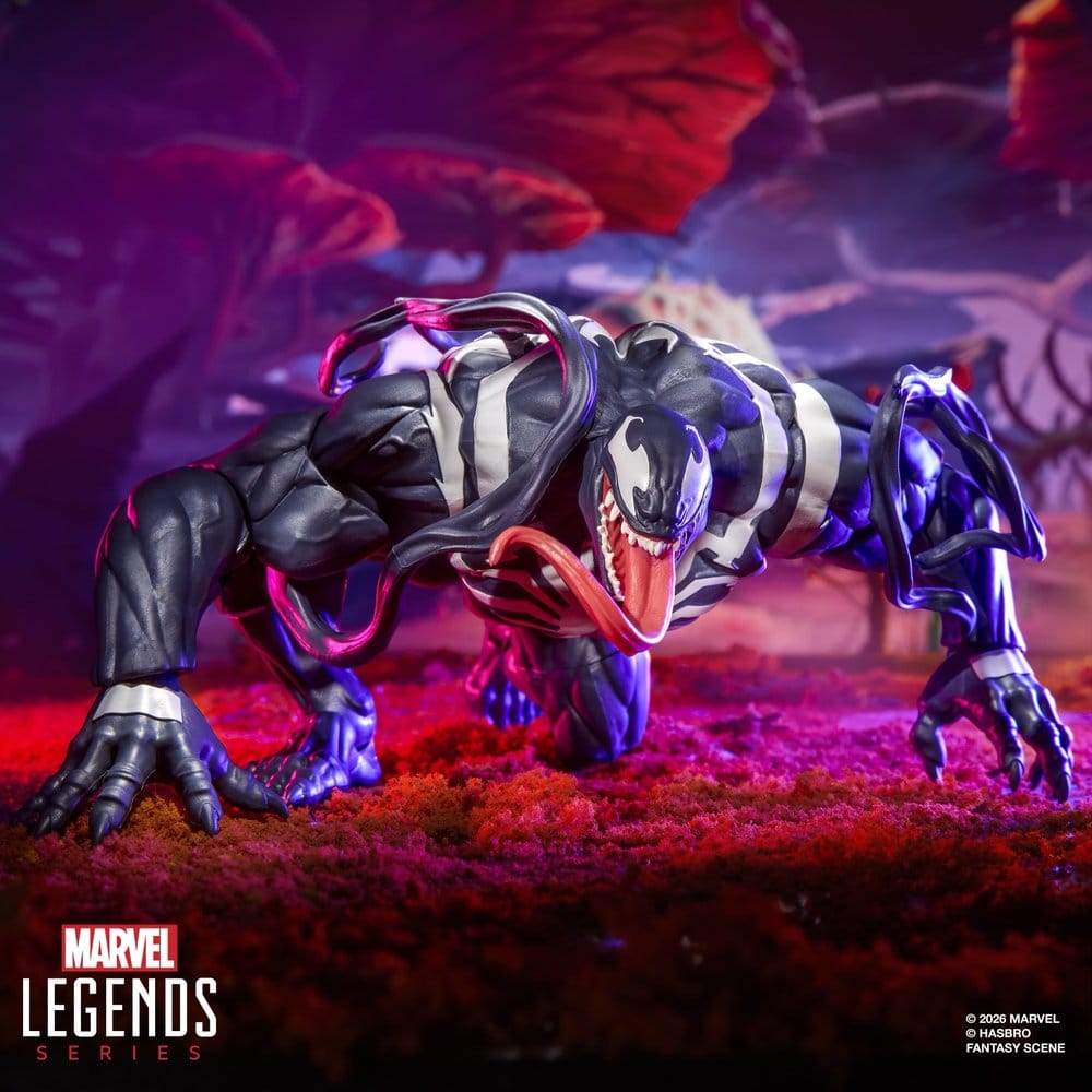 Marvel Rivals Marvel Legends Pack de 2 Figuras Venom & Jeff the Land Shark 15 cm