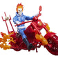 Ghost Rider Marvel Legends Figura Johnny Blaze with Motorcycle 15 cm
