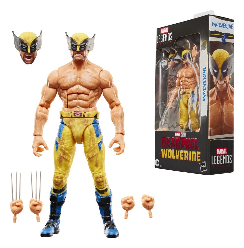 Deadpool & Wolverine Marvel Legends Figura Wolverine 15 cm