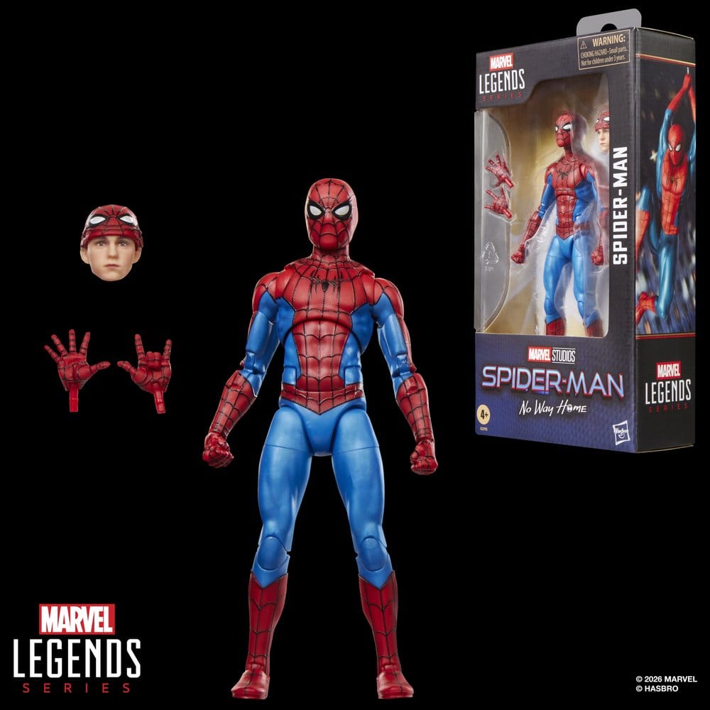 Spider-Man: No Way Home Marvel Legends Figura Spider-Man 15 cm