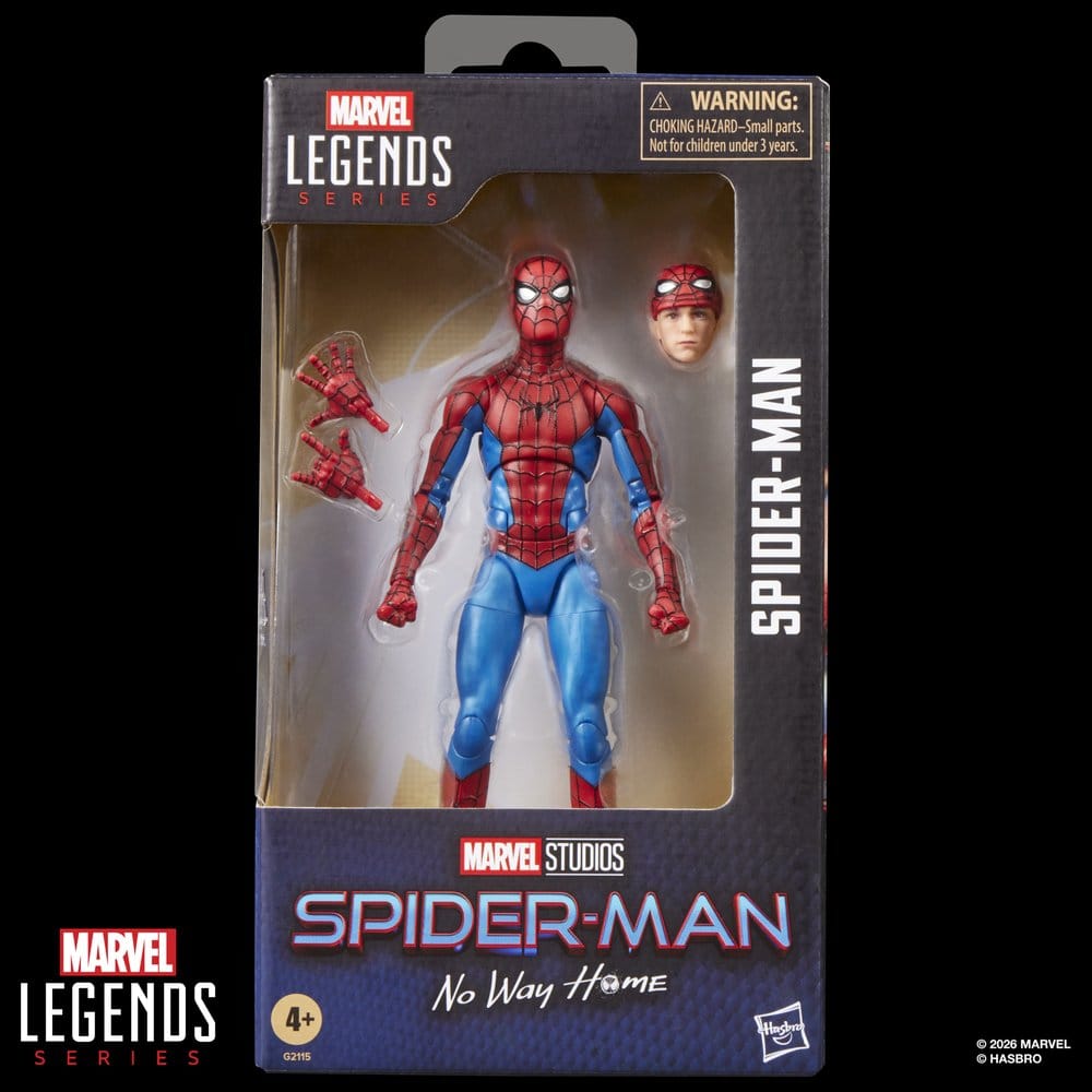 Spider-Man: No Way Home Marvel Legends Figura Spider-Man 15 cm