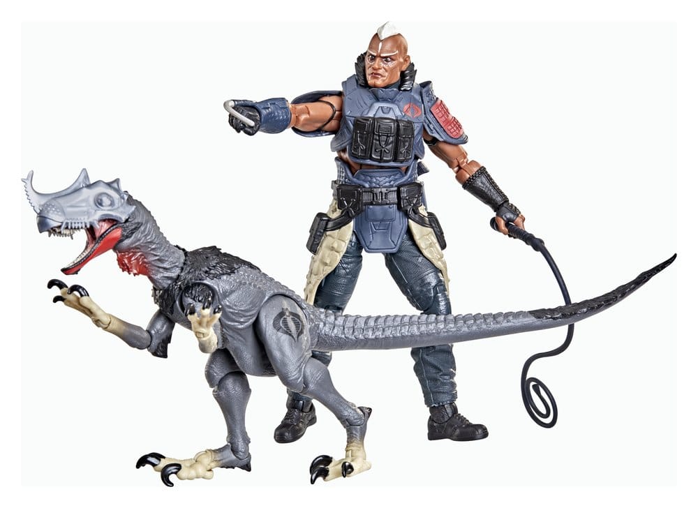 G.I. Joe Classified Series Pack de 2 Figuras #196 Professor Rottclaw & Cobra Deinonychus 15 cm