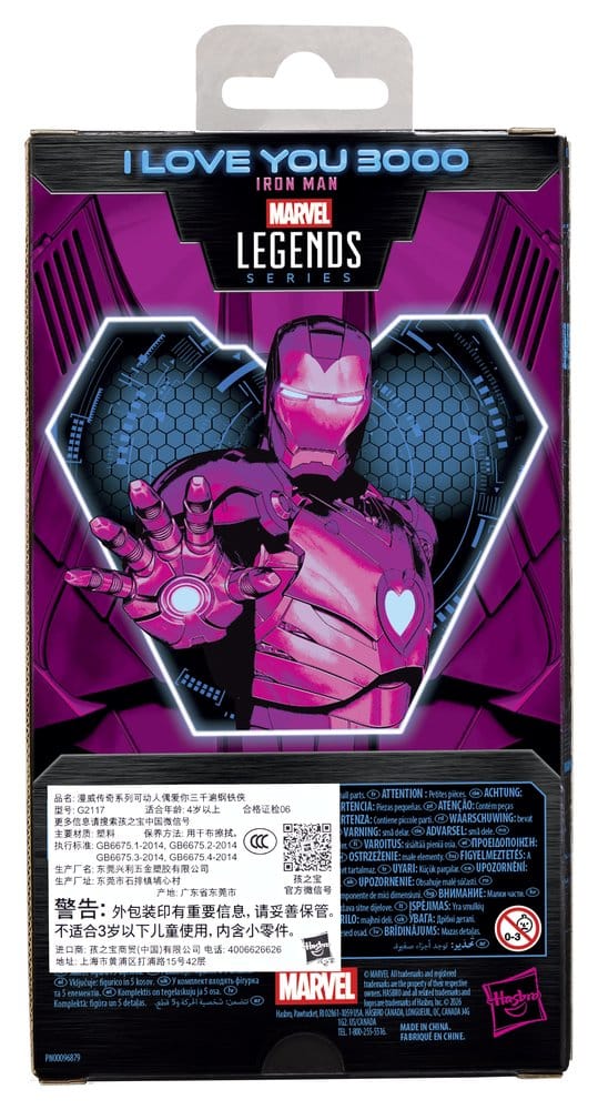 Marvel Legends Figura I Love You 3000 Iron Man 15 cm