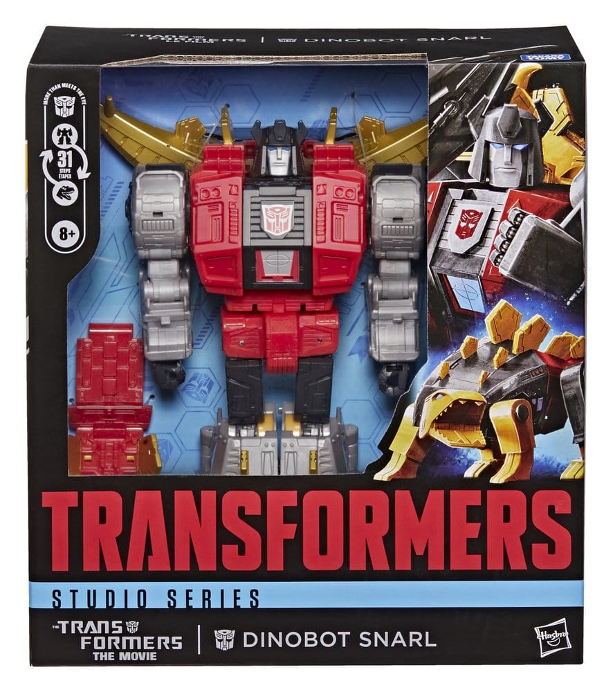 The Transformers: The Movie Studio Series Leader Class Figura Dinobot Snarl 20 cm