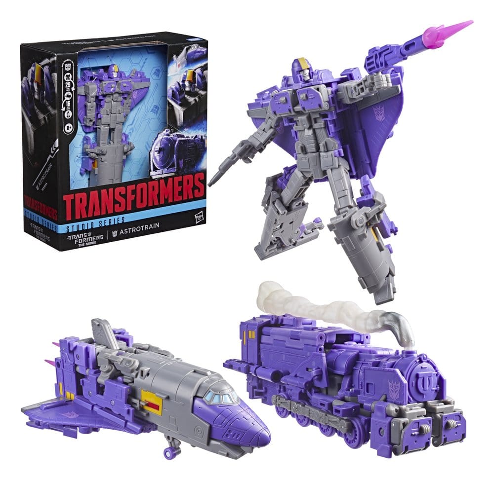 The Transformers: The Movie Studio Series Leader Class Figura Astrotrain 17 cm