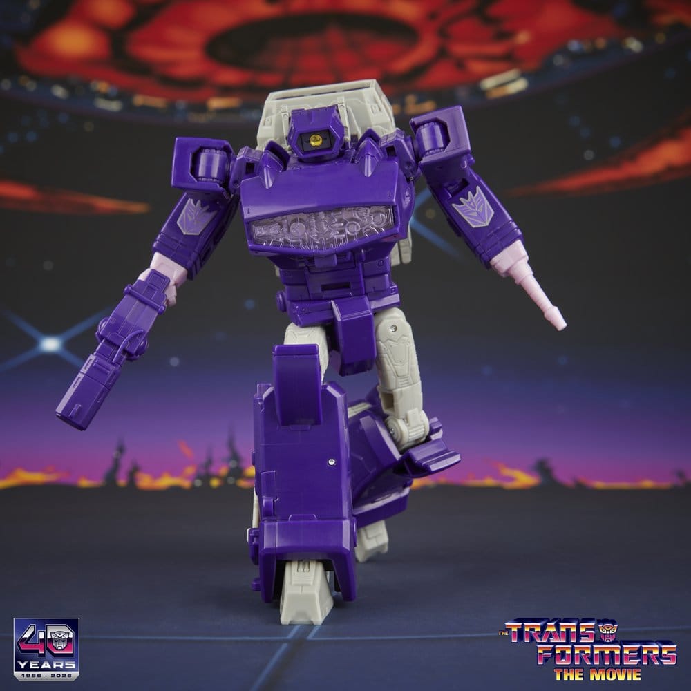 The Transformers: The Movie Studio Series Voyager Class Figura Shockwave 17 cm