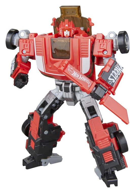 Transformers x Hot Wheels Collaborative Deluxe Class Figura GT-Scorcher 13 cm