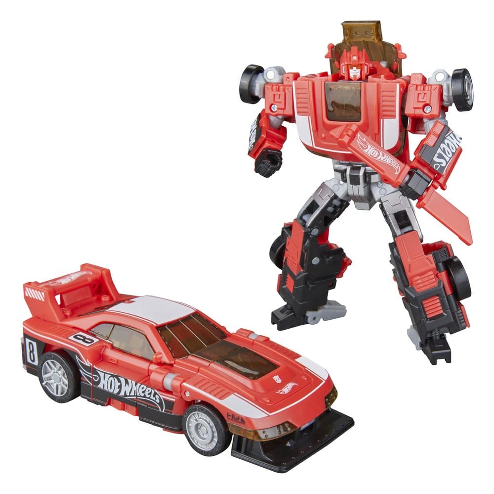 Transformers x Hot Wheels Collaborative Deluxe Class Figura GT-Scorcher 13 cm