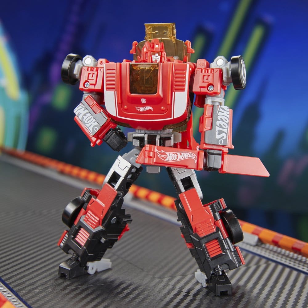 Transformers x Hot Wheels Collaborative Deluxe Class Figura GT-Scorcher 13 cm