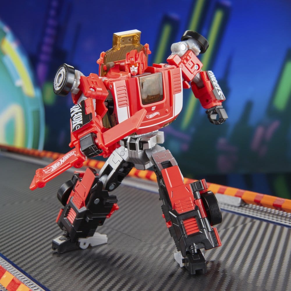 Transformers x Hot Wheels Collaborative Deluxe Class Figura GT-Scorcher 13 cm